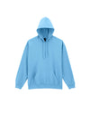 SF500 Gildan Softstyle Adult Hoodie Sky Blue Flat View
