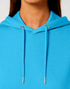 Stanley Stella Cruiser 2.0 Unisex Hoodie (STSU177): Aqua Blue