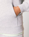 Stanley Stella Cruiser 2.0 Unisex Hoodie (STSU177): Cool Heather Grey