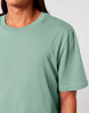 STTU169 Stanley Stella Creator 2.0 T-shirt in Aloe Closeup View