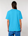 STTU169 Stanley Stella Creator 2.0 T-shirt in Aqua Blue Men's Back View