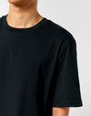STTU169 Stanley Stella Creator 2.0 T-shirt in Black Closeup Front View