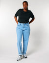 STTU169 Stanley Stella Creator 2.0 T-shirt in Black Women's Full Body View