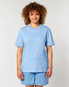 STTU169 Stanley Stella Creator 2.0 T-shirt in Blue Soul Women's Front View