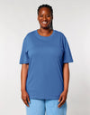 STTU169 Stanley Stella Creator 2.0 T-shirt in Bright Blue Women's Front View