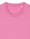 STTU169 Stanley Stella Creator 2.0 T-shirt in Bubble Pink Closeup Front View