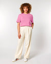 STTU169 Stanley Stella Creator 2.0 T-shirt in Bubble Pink Women's Full Body Front View