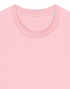STTU169 Stanley Stella Creator 2.0 T-shirt in Cotton Pink Closeup Detail Front View