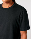 STTU169 Stanley Stella Creator 2.0 T-shirt in Dark Heather Close-up Front View