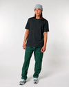 STTU169 Stanley Stella Creator 2.0 T-shirt in Dark Heather Men's Full Body Front View