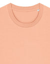 STTU169 Stanley Stella Creator 2.0 T-shirt in Fraiche Peche Close-up Detail Front View