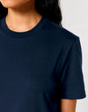 STTU169 Stanley Stella Creator 2.0 T-shirt in French Navy Close-up Front View