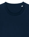 STTU169 Stanley Stella Creator 2.0 T-shirt in French Navy Close-up Detail Front View