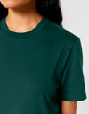 STTU169 Stanley Stella Creator 2.0 T-shirt in Glazed Green Close-up Front View