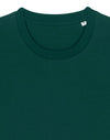 STTU169 Stanley Stella Creator 2.0 T-shirt in Glazed Green Close-up Detail Front View