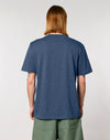 STTU169 Stanley Stella Creator 2.0 T-shirt in Heather Blue Men's Back View