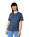 STTU169 Stanley Stella Creator 2.0 T-shirt in Heather Blue Women's Front View
