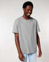 STTU169 Stanley Stella Creator 2.0 T-shirt in Heather Grey Men's Front View