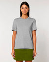 STTU169 Stanley Stella Creator 2.0 T-shirt in Heather Grey Women's Front View
