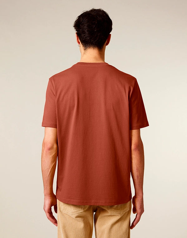 STTU169 Stanley Stella Creator 2.0 T-shirt in Heritage Brown Men's Back View