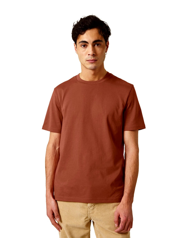STTU169 Stanley Stella Creator 2.0 T-shirt in Heritage Brown Men's Front View