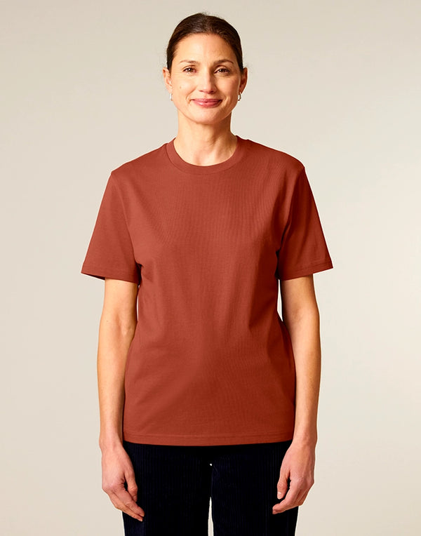 STTU169 Stanley Stella Creator 2.0 T-shirt in Heritage Brown Women's Front View