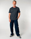STTU169 Stanley Stella Creator 2.0 T-shirt in India Ink Men's Full Body Front View