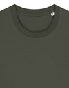 STTU169 Stanley Stella Creator 2.0 T-shirt in Khaki Close-up Flat Front View