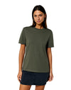 STTU169 Stanley Stella Creator 2.0 T-shirt in Khaki Women's Front View
