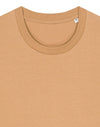 STTU169 Stanley Stella Creator 2.0 T-shirt in Latte Close-up Flat Front View