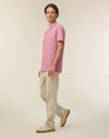 STTU169 Stanley Stella Creator 2.0 T-shirt in Lilac Dream Men's Full Body Front View