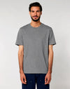 STTU169 Stanley Stella Creator 2.0 T-shirt in Mid Heather Grey Men's Front View
