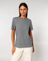 STTU169 Stanley Stella Creator 2.0 T-shirt in Mid Heather Grey Women's Front View