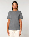 STTU169 Stanley Stella Creator 2.0 T-shirt in Mid Heather Grey Women's Front View