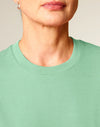 STTU169 Stanley Stella Creator 2.0 T-shirt in Misty Jade Closeup View