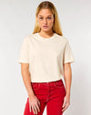 STTU169 Stanley Stella Creator 2.0 T-shirt in Natural Raw Women's Front View