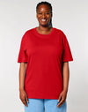 STTU169 Stanley Stella Creator 2.0 T-shirt in Red Women's Front View