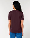 STTU169 Stanley Stella Creator 2.0 T-shirt in Red Brown Women's Back View