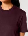 STTU169 Stanley Stella Creator 2.0 T-shirt in Red Brown Close-up Front View