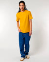 STTU169 Stanley Stella Creator 2.0 T-shirt in Spectra Yellow Men's Full Body Front View