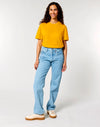 STTU169 Stanley Stella Creator 2.0 T-shirt in Spectra Yellow Women's Fully Body Front View