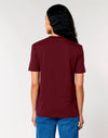 STTU169 Stanley Stella Creator 2.0 T-shirt in Burgundy Women's Back View