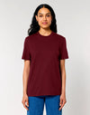 STTU169 Stanley Stella Creator 2.0 T-shirt in Burgundy Women's Front View