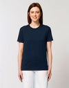 STTU758 Stanley Stella Rocker Unisex T-Shirt Navy Blue Front View 02
