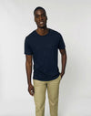 STTU758 Stanley Stella Rocker Unisex T-Shirt Navy Blue Front View 