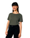 STTW173 Stanley Stella Serena Women's Kharki T-Shirt Front View