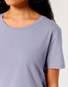 STTW173 Stanley Stella Serena Women's Lavender T-Shirt Closeup View