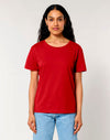 STTW173 Stanley Stella Serena Womens Red T-Shirt Front View