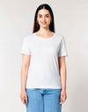 STTW173 Stanley Stella Serena Women's White T-Shirt Front View