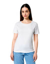STTW173 Stanley Stella Serena Women's White T-Shirt Front View